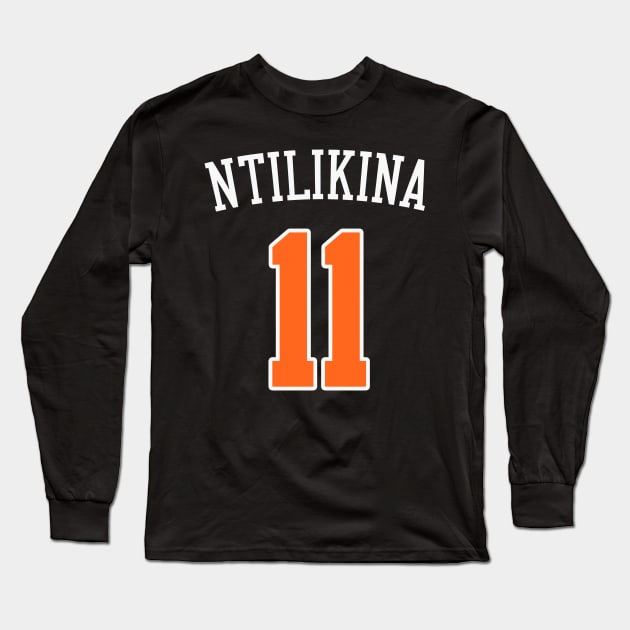 Frank Ntilikina Long Sleeve T-Shirt by telutiga